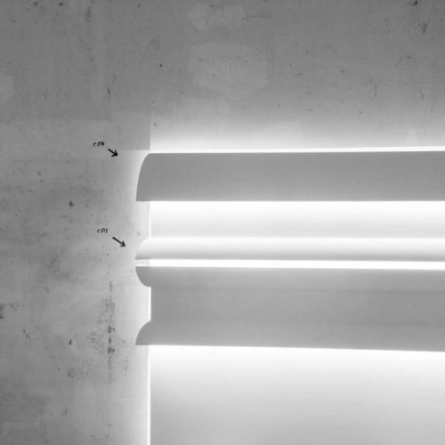 Корнизи за скрито осветление C374+C373 интериор