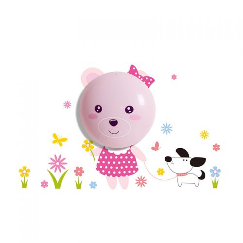 Детска LED лампа мече