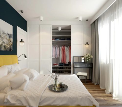 Корниз пред перде QL036 интериор 2