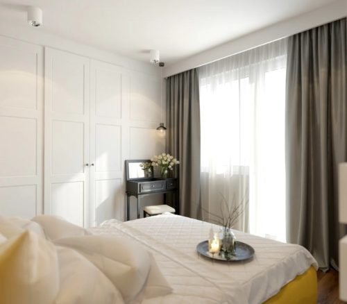 Корниз пред перде QL036 интериор