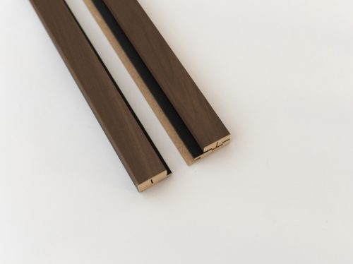 Комплект крайни профили за LATT smoked walnut