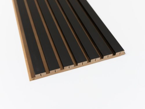 LATT matte black на бронз основа MDF ламперия 30х277см
