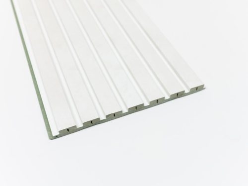 LATT Novo Stucco Ivory на бяла основа MDF ламперия