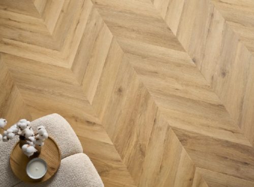 Винилова настилка SPC Chevron WEMBLEY OAK 5мм